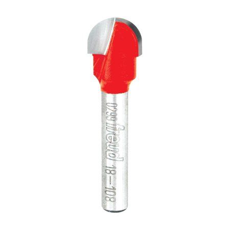DIABLO Carbide Round Nose Router Bit, Size: 1/4" ROUND NOSE BIT