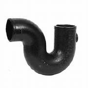 NO HUB P-TRAP, Size: 1-1/2&quot;