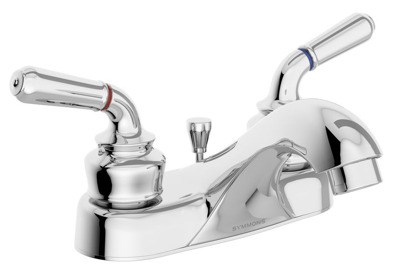 Bathroom Faucet with Pop-up Polished Chrome