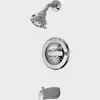 Delta Classic Chrome Single-Handle Tub and Shower Faucet