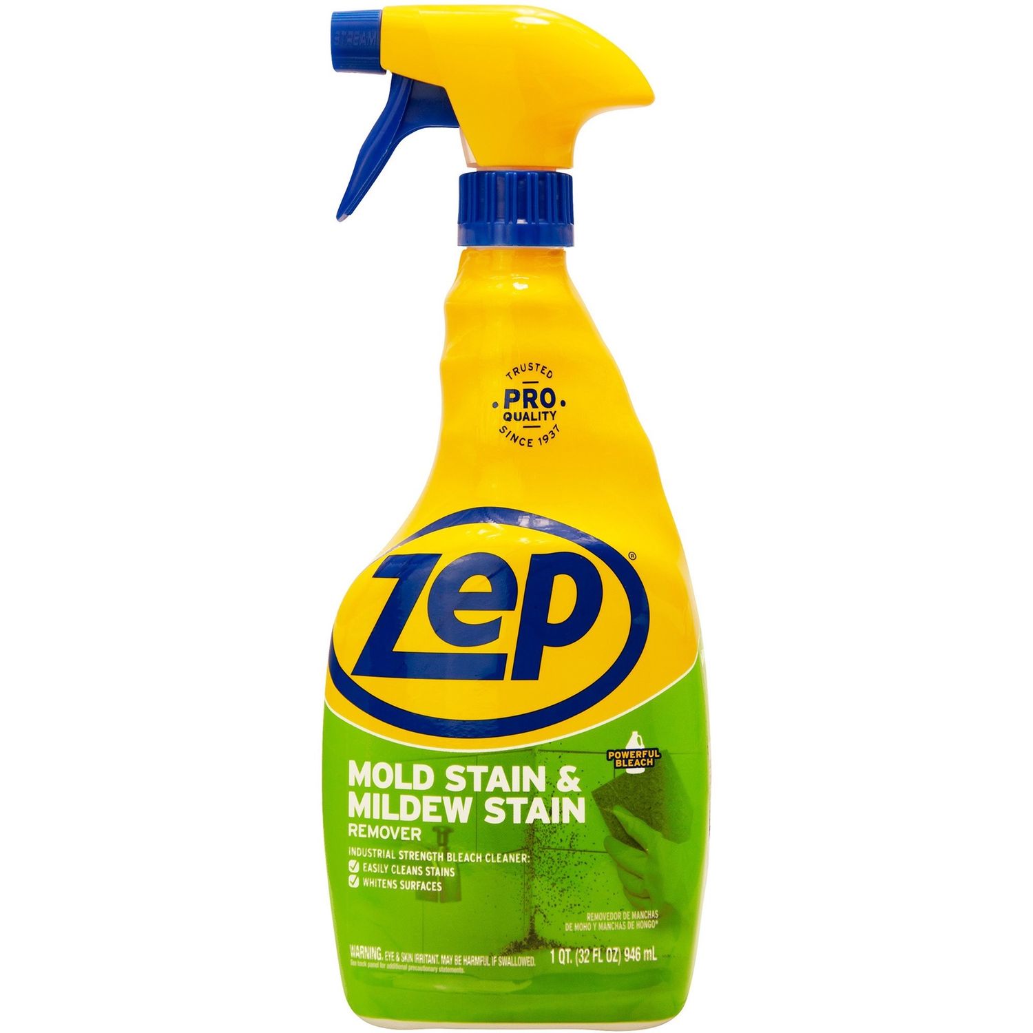 Mold Stain and Mildew Stain Remover, 32 Oz Spray Bottle