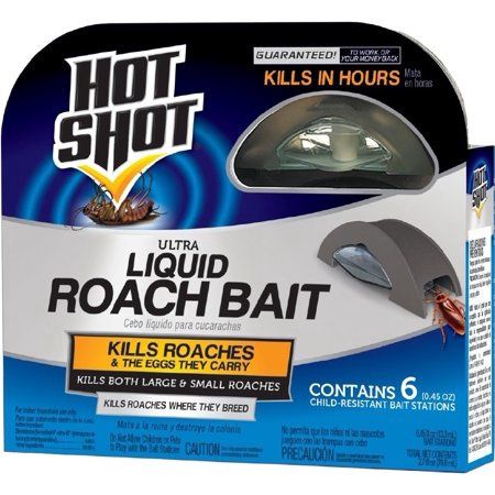 Roach Bait,0.45 Fl. Oz.,Liquid,PK6