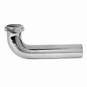 1-1/4&quot;&#39;x12&#39;&#39; 22GA slip elbow chrome plated