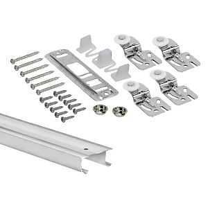 Sliding door track, Size: 48&quot;