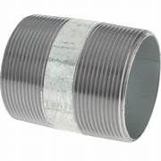 2&quot; Galvanized Nipple, Size: Close or 2&quot;