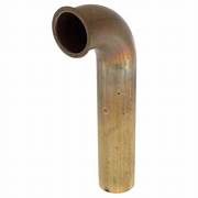 1-1/2&quot;x12&quot; 22GA direct connect waste bend