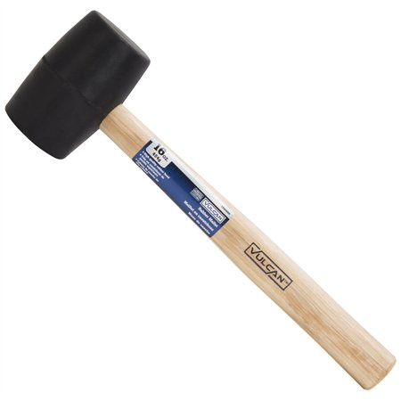 Mallet Rubber Wood Handle 16Oz