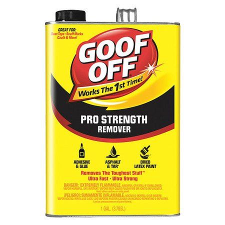 GOOF OFF FG657 Professional Strength Remover,1 Gal