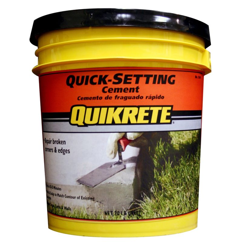 Quikrete Quick-Setting Cement 20 Lb Gray