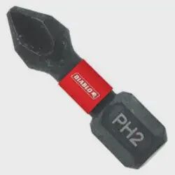 1 in. #2 Phillips Drive Bits 2-Pack