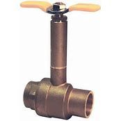 LONG BONNET BALL VALVE, Size: 1/2" YELLOW SW