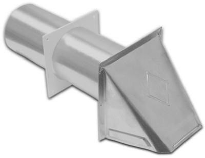 Lambro 344S 4 in. Aluminium Dryer Vent Hood