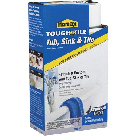 Tile Gloss White Bathtub and Tile Refinishing Kit 32 Oz