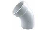 PVC Street 45 Elbow, Size: 1-1/2&quot;