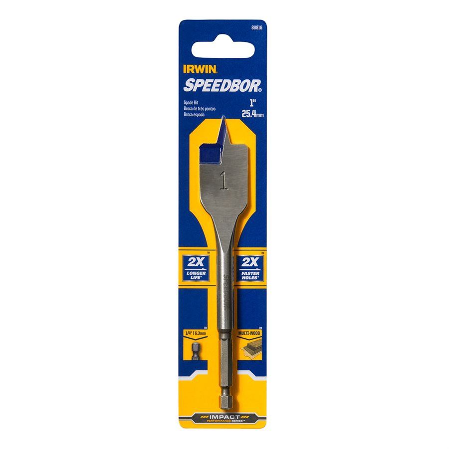Irwin 88816 1&quot; SPADE BIT
