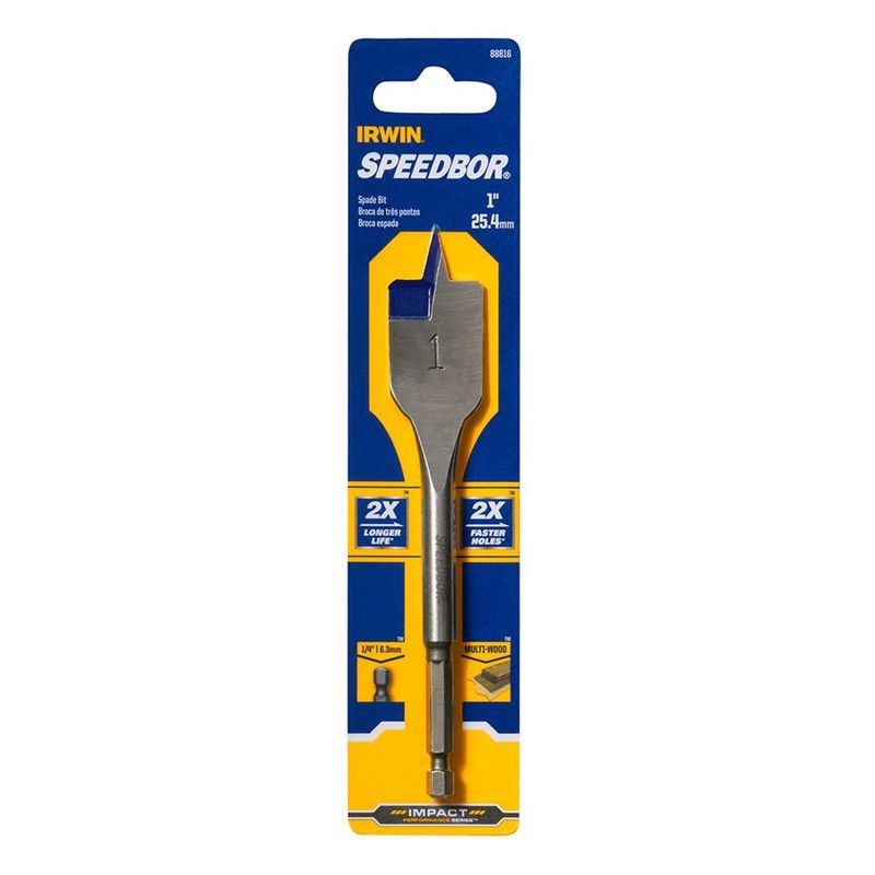 Irwin 88816 1&quot; SPADE BIT