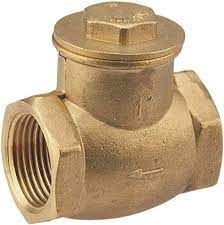 Brass Check valve, Size: 1/2" threaded
