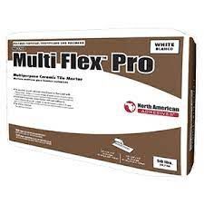 Thinset, Colour: MultiFlex Pro 50 Lb White NA3200