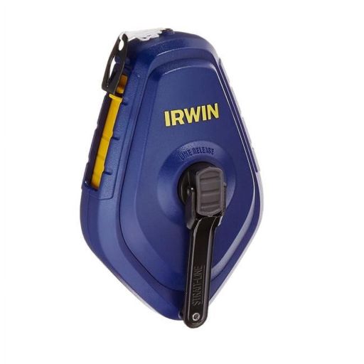 Irwin 2 oz Strait-Line Fast Retrieve Chalk Line Reel  Blue &amp; White - 100 ft.