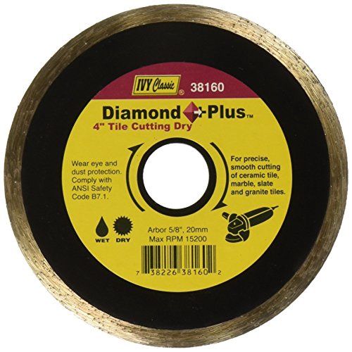 4" IVY CLASSIC TILE CUTTING BLADE #38160 5/8" ARBOR