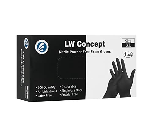 Black Nitrile gloves 100pk