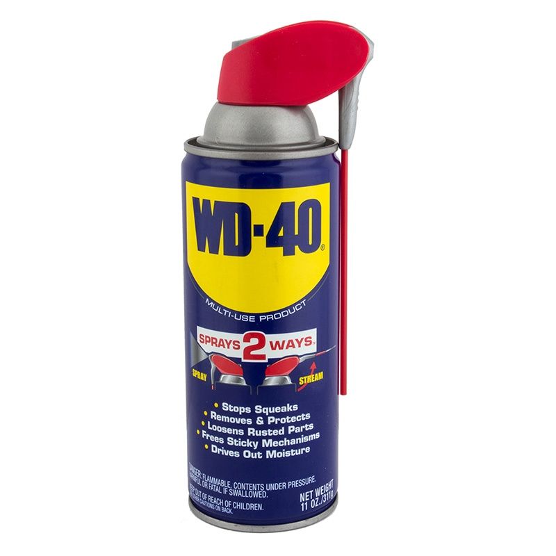 WD-40 Smart Straw Multi-Purpose Lubricant Spray 11 Oz
