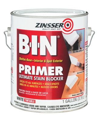 BIN White Shellac-Based Primer and Sealer 1 Gal
