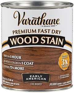 Varathane 262005 Wood Stain, Early American, Liquid, 1 qt, Can