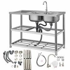 Kitchen Plumbing Set ( Two Handle Faucet )