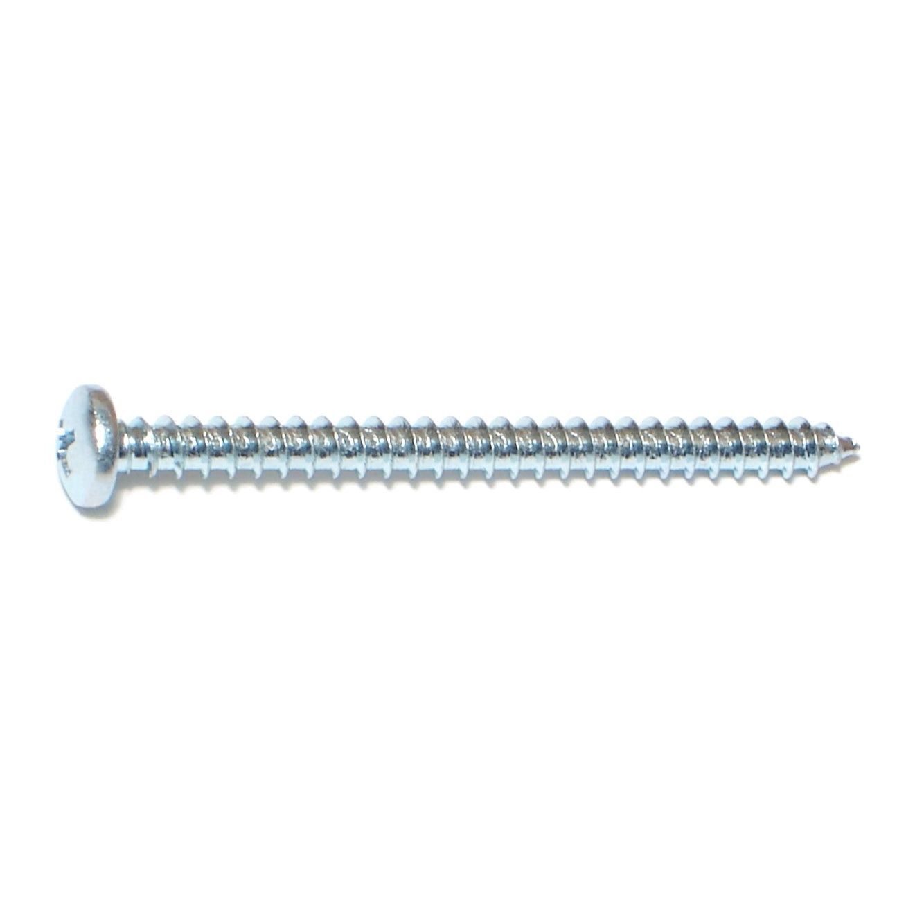 10x2-1/2 Phillips pan sheet metal screws 4pc