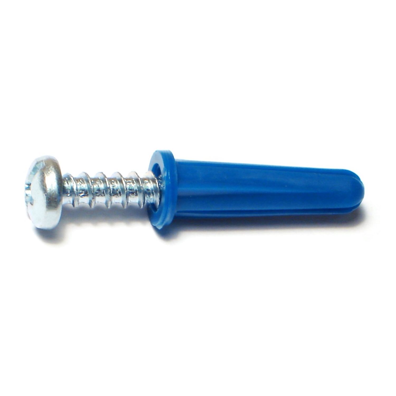 Plastic anchors with screws, Size: 6-8x3/4
