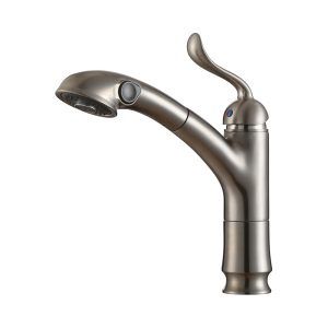 OAKLAND SINGLE HANDLE PULL-OUT KITCHEN FAUCET  KSK1116-BN