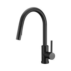 SINGLE HANDLE PULL-OUT KITCHEN FAUCET-MATT BLACK