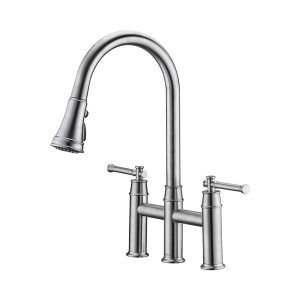 2H BRUSHED NICKEL OAKLAND KITCHEN FAUCET  KSK8239-BN