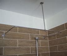 U Shape Shower Rod W/ Accesories