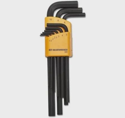 9 PC Hex Key Set #24031