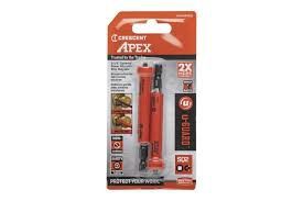 Crescent APEX #2 Square U-GUARD Covered Impact Power Bit with Ring Magnet