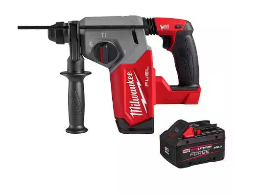 18V M18 FUEL Lithium-Ion Brushless Cordless 1-1/8” SDS-Plus Rotary Hammer High Demand Kit 9.0 Ah (1 Battery)