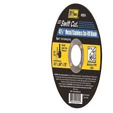 4-1/2" METAL &amp; SS CUT -OFF BLADE