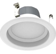 RAB Lighting Retrofit Downlight 4in Round 8W LED 2700K White