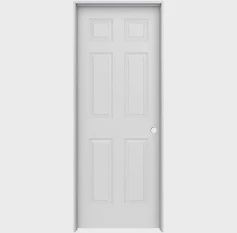 6P COLONIST ASSEMBLED FRAME PREHUNG DOOR