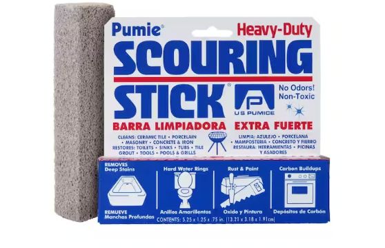 Pumie HDW-12 Heavy Duty Scouring Stick for Bath/Toilet, 6 Inch