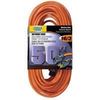 Power Zone OR501630 Outdoor Extension Cord  50   Orange