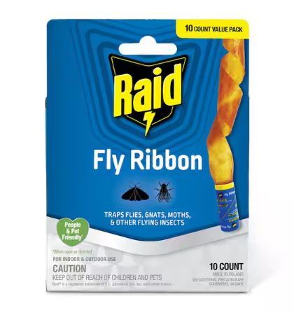 RAID FR10B-RAID Fly Ribbon, 10 Pk