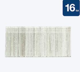 16 Gauge Finish Nails 1 Inch Length Galvanized Nails (2 500 Pcs/Box)