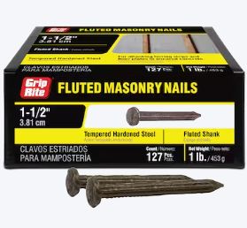 Fluted Masonry Nails