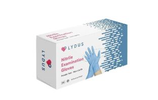 LYDUS NITRILE EXAMINATION GLOVES L