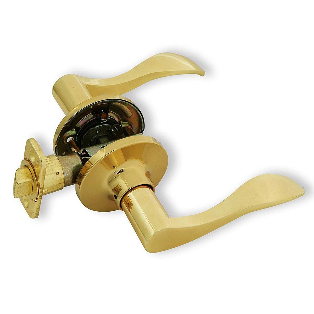 Passage Lockset Polished Brass no.80270