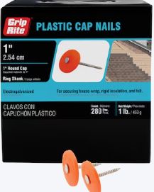 Plastic cap Nails