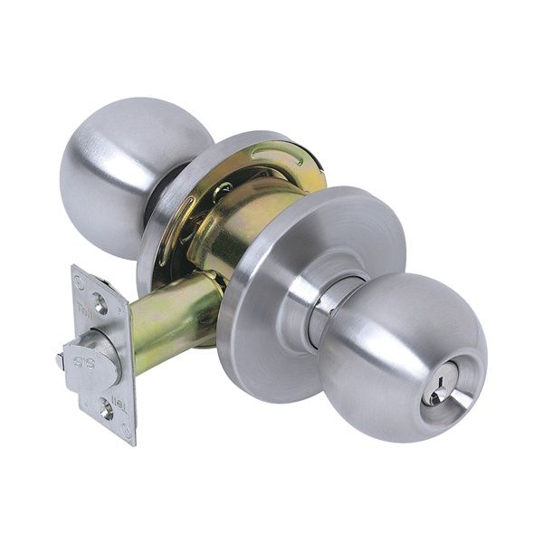 vestibule Lock Stainless steel no. 80031